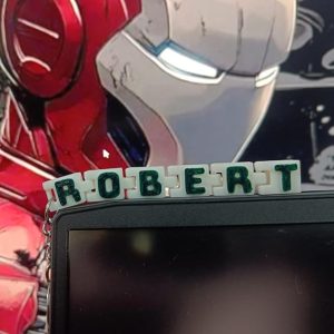 3D Printed Name Keychain2