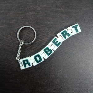 3D Printed Name Keychain3
