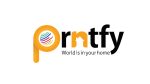 Prntfy logo - Custom 3D printing and print-on-demand services