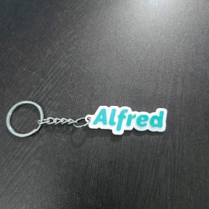 3D Printed Personalized Gift Keychain1