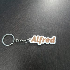 3D Printed Personalized Gift Keychain2
