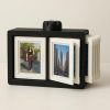 12-Slot Rotating Photo Flipper Frame